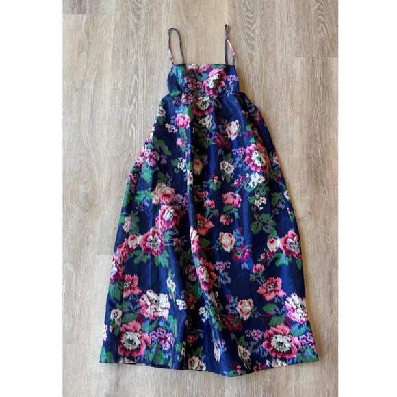 BHLDN Sophia Apron-Top Jacquard Midi Dress - Size XS - Picture 1 of 9